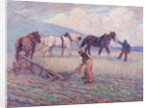 The Turn-Rice Plough, c.1909 by Robert Polhill Bevan