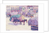 Hay Carts, Cumberland Market by Robert Polhill Bevan