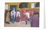 The Horse Mart by Robert Polhill Bevan