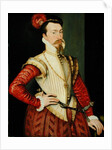Robert Dudley 1st Earl of Leicester, c.1560s by or Muelen Steven van der Meulen
