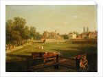 A Western View of Part of Westminster and Bird Cage Walk, from Mill House by George Arnald