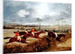 A Steeplechase, Near the Finish by Henry Thomas Alken