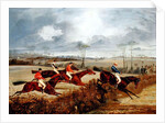 A Steeplechase, Near the Finish by Henry Thomas Alken