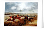 A Steeplechase, Near the Finish by Henry Thomas Alken