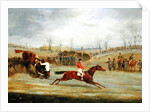 A Steeplechase, Another Hedge by Henry Thomas Alken