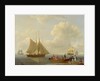 A Wherry Taking Passengers out to Two Anchored Packets, 1825 by William Anderson