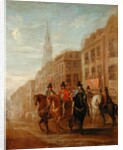 Restoration Procession of Charles II at Cheapside, c.1745 by William Hogarth