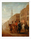 Restoration Procession of Charles II at Cheapside, c.1745 by William Hogarth