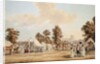 An encampment in St. James's Park by Paul Sandby