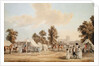 An encampment in St. James's Park by Paul Sandby