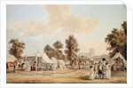 An encampment in St. James's Park by Paul Sandby