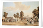 An encampment in St. James's Park by Paul Sandby