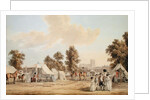 An encampment in St. James's Park by Paul Sandby