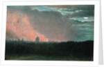 Fire in London seen from Hampstead by John Constable