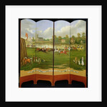 The Start of the Race for the Clarence Gold Cup at Hampton, Wednesday 21st June, 1815 by Henry Bernard Chalon