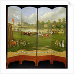 The Start of the Race for the Clarence Gold Cup at Hampton, Wednesday 21st June, 1815 by Henry Bernard Chalon