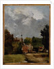 East Bergholt Church from Church Street by John Constable