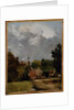 East Bergholt Church from Church Street by John Constable