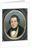 Miniature: Portrait of Abram Constable, brother of the artist by John Constable