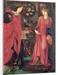 Fair Rosamund and Queen Eleanor by Sir Edward Coley Burne-Jones