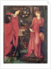 Fair Rosamund and Queen Eleanor by Sir Edward Coley Burne-Jones