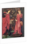 Fair Rosamund and Queen Eleanor by Sir Edward Coley Burne-Jones