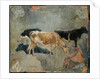 Study of Five Horned Cattle by John Constable