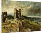 Sketch of Hadleigh Castle by John Constable