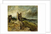 Sketch of Hadleigh Castle by John Constable