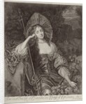 Barbara Duchess of Cleaveland as a Shepherdess engraved by William Sherwin, 1670 by Peter Lely