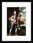 A Boy with a Spear and a Hound, c.1685 by William Wissing or Wissmig