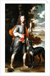 A Boy with a Spear and a Hound, c.1685 by William Wissing or Wissmig