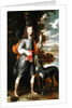 A Boy with a Spear and a Hound, c.1685 by William Wissing or Wissmig