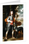 A Boy with a Spear and a Hound, c.1685 by William Wissing or Wissmig