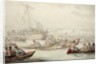 The Annual Sculling Race for Doggett's Coat and Badge, c.1805-10 by Thomas Rowlandson