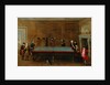 The Billiard Room ca 1725 by School English