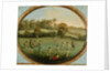 A Game of Cricket after a painting by Francis Hayman by English School