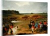 A Review of the London Volunteer Cavalry and Flying Artillery in Hyde Park in 1804, c.1804 by English School