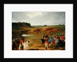 A Review of the London Volunteer Cavalry and Flying Artillery in Hyde Park in 1804, c.1804 by English School