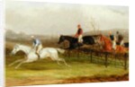 Steeplechasing: The Brook by William Joseph Shayer