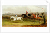 Steeplechasing: The Brook by William Joseph Shayer