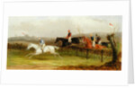 Steeplechasing: The Brook by William Joseph Shayer
