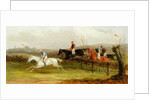 Steeplechasing: The Brook by William Joseph Shayer