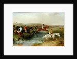 Steeplechasing: The Hurdle, 1869 by William Joseph Shayer