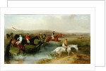 Steeplechasing: The Hurdle, 1869 by William Joseph Shayer