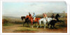 Steeplechasing: At the Start by William Joseph Shayer