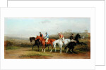 Steeplechasing: At the Start by William Joseph Shayer