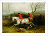 Foxhunting: Coming to a Fence by William Joseph Shayer