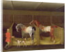 The Stables and Two Famous Running Horses belonging to His Grace, the Duke of Bolton, 1747 by James Seymour