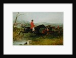Foxhunting: Clearing a Brook by William Joseph Shayer